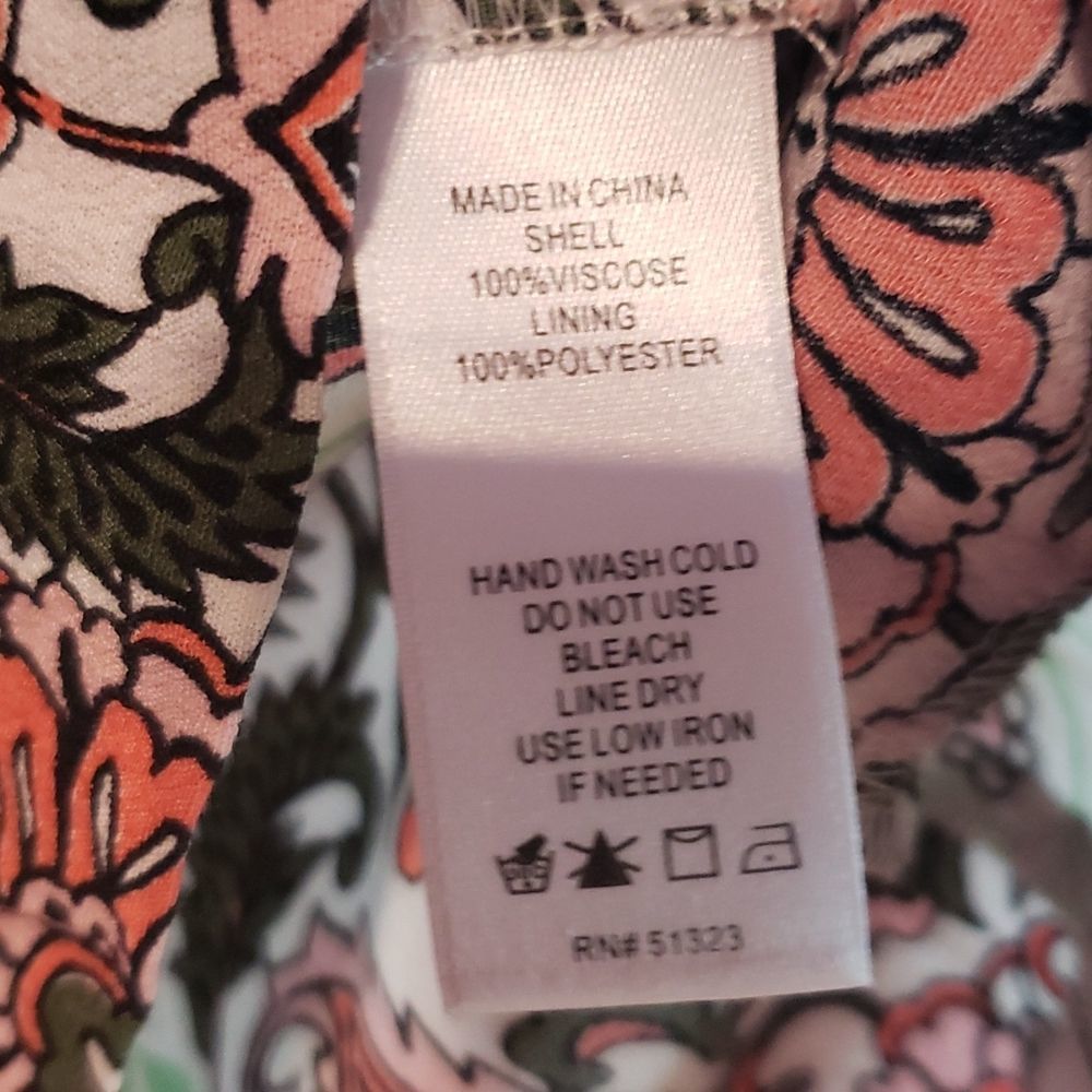 1. State Summer Romper Coral Floral sz X Small - Picture 3 of 3